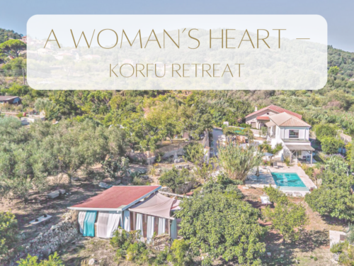 Frauen Retreat Korfu Coaching Yoga Reiki Schamanisch Kakaozeremonie Sound Healing